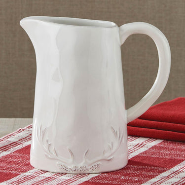 Reindeer Silhouette Pitcher - Set of 2 Park Designs - The Fox Decor